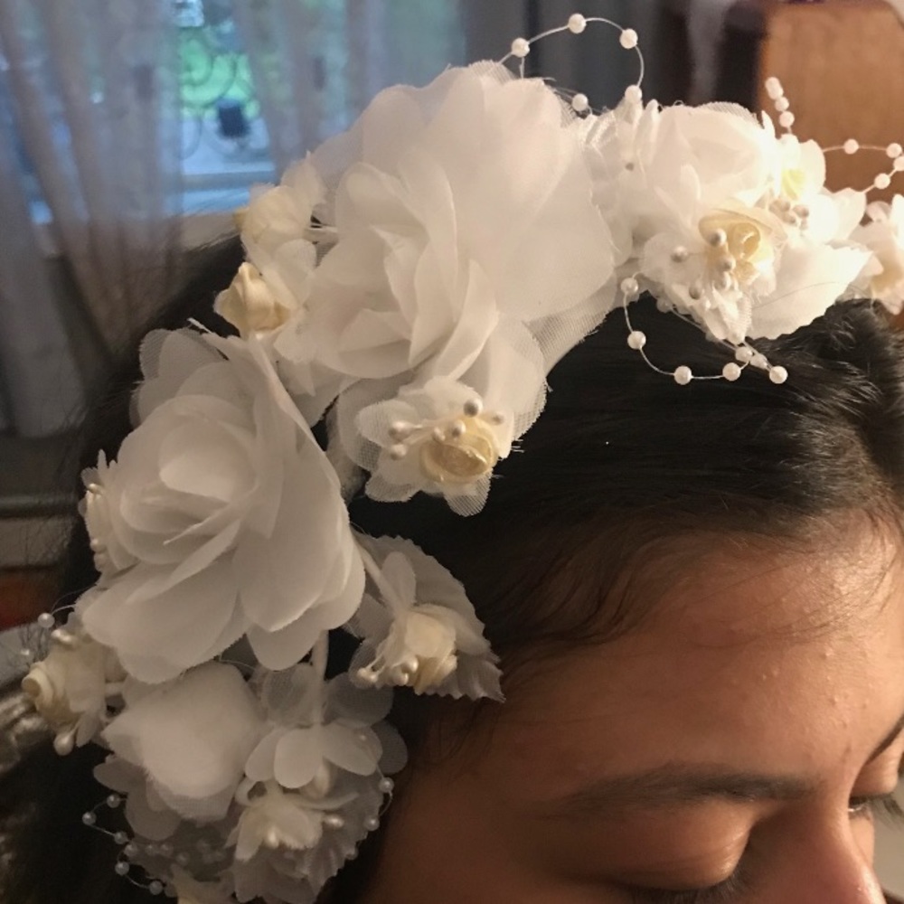 Floral Clip in Bridal accessory